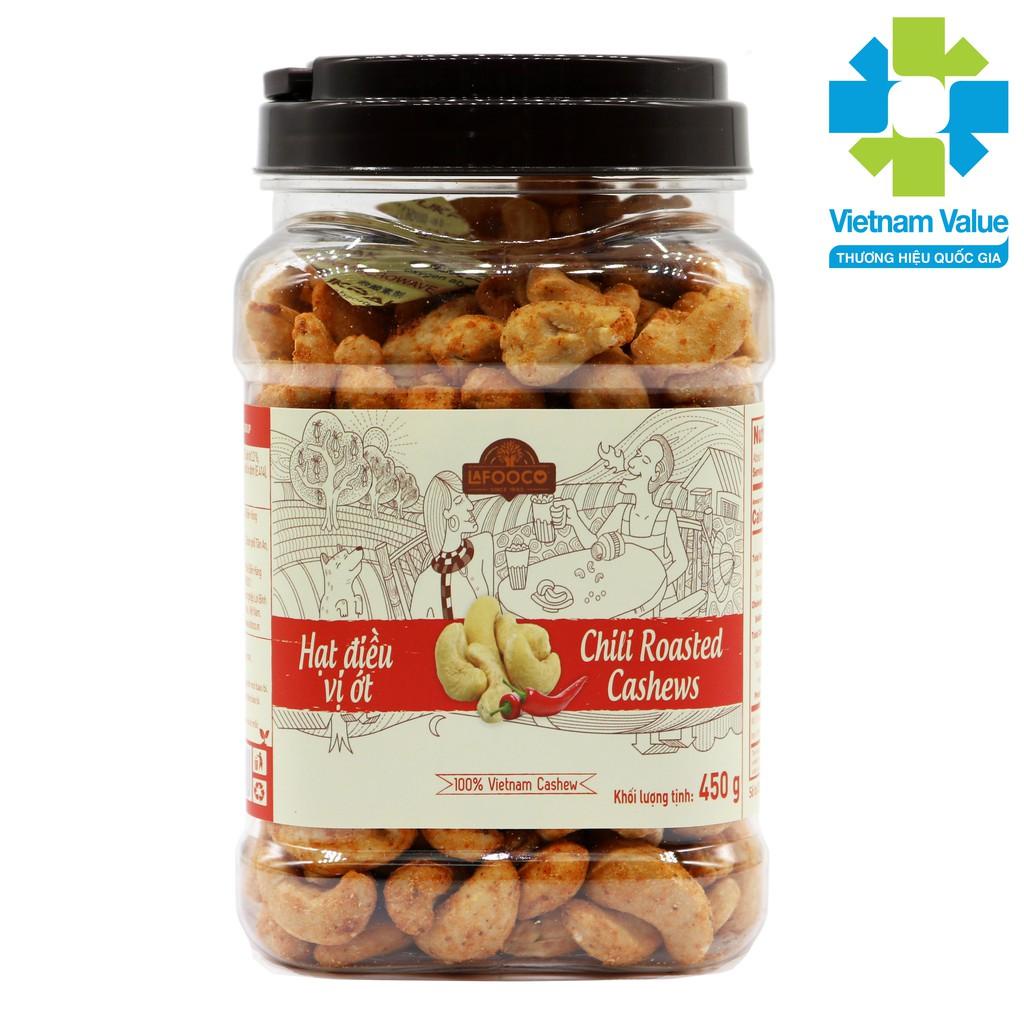 Hạt điều LAFOOCO vị ớt hủ 450g