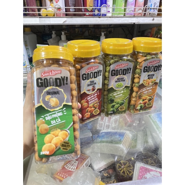 Đậu phộng Snack House các vị 180g