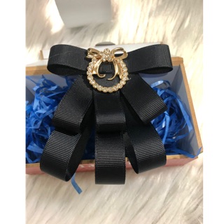 Cài áo nơ phối nơ. kt 6 x 8cm