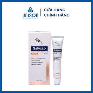 Chấm mụn Fixderma Salyzap For Acne Gel giảm mụn dưỡng da (Dùng ban ngày - 20g) Zafami Pharma