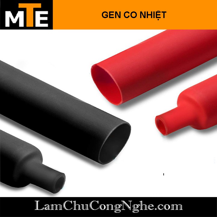 1 mét ống gen co nhiệt cách điện- Phi 14