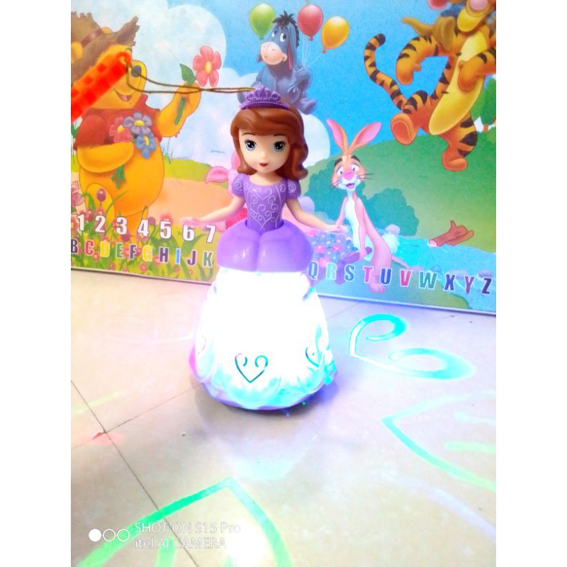 Đèn Trung Thu Công Chúa Sophia Tím