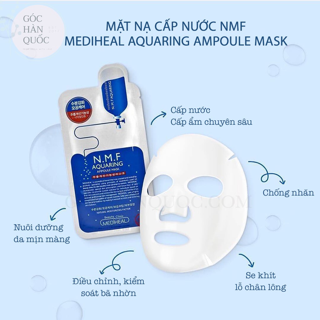 Mặt nạ Mediheal, mặt nạ giấy dành cho mọi loại da - Thi Vũ