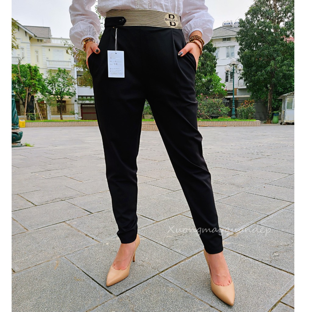 Quần Boom 💖[FREESHIP]💖 Quần Baggy Boom Dài Cạp Chữ Chất Umi HÀN cao cấp | BigBuy360 - bigbuy360.vn