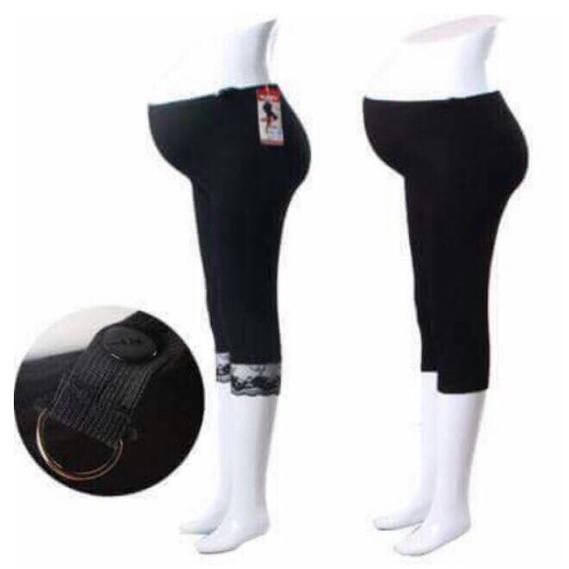 [Rẻ Vô Cực] Quần Lửng Bầu Ren Nơ có chun chỉnh siêu mát QB0290