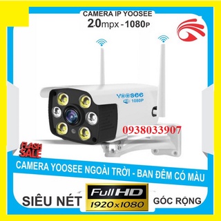 Camera yoosee ngoài trời siêu nét 2.0mpx 1080p - 2 anten w26s