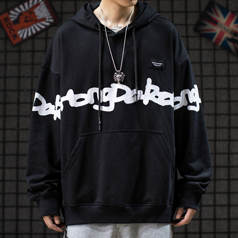 Áo Hoodie Dáng Rộng Có In Chữ Thời Trang Phong Cách Cho Nam / Nữ | BigBuy360 - bigbuy360.vn