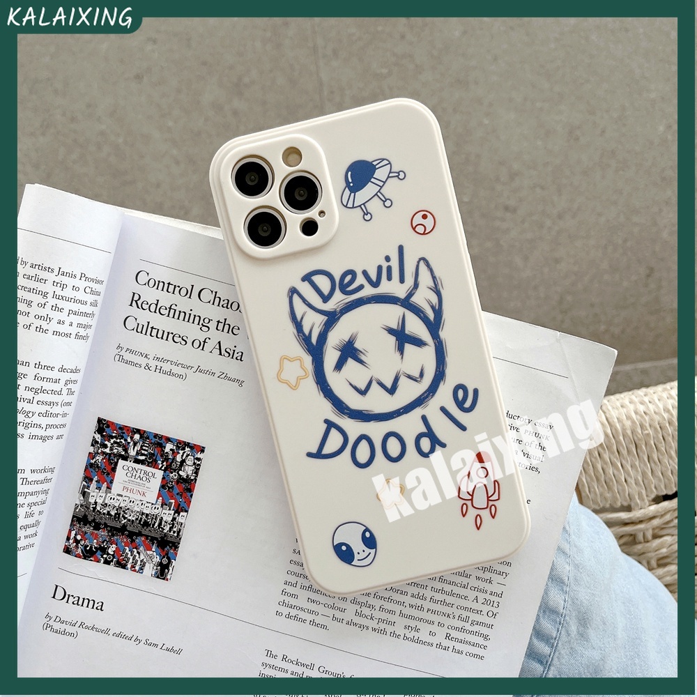 Ốp Điện Thoại Mềm Hình Ác Quỷ Cho iPhone 6 6s 7 8 7plus 8plus 6plus 14 / 13 / 12 / 11 Pro Max 13mini 12mini X Xs Max Xr