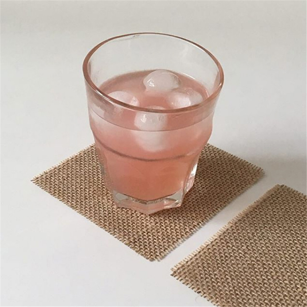 Đế Lót Ly Phong Cách Retro 12x12cm