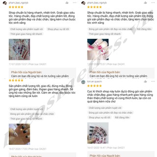 Bộ miếng dán móng tay trang trí 3D（DA141-DA160）
