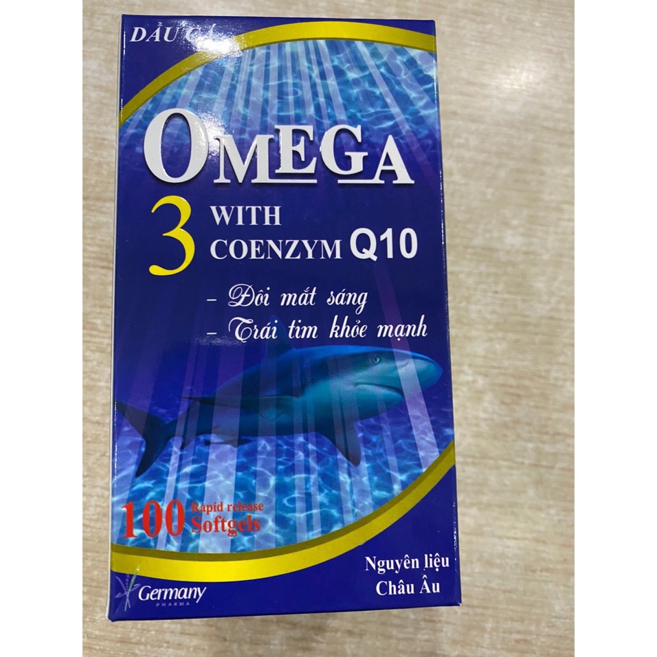 Alaska Omega 3 (Hộp 100 viên) Giúp bổ sung acid béo không no cần thiết cho cơ thể.