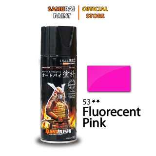 Chai Xịt Sơn Samurai 53 Chính Hãng Màu Hồng Huỳnh Quang