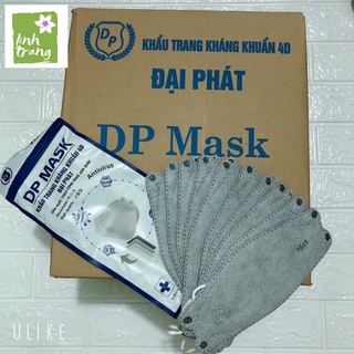 Khẩu trang y tế, khẩu trang 4d kf 94 dp mask đại phát, 1 thùng 30 túi 300 cái