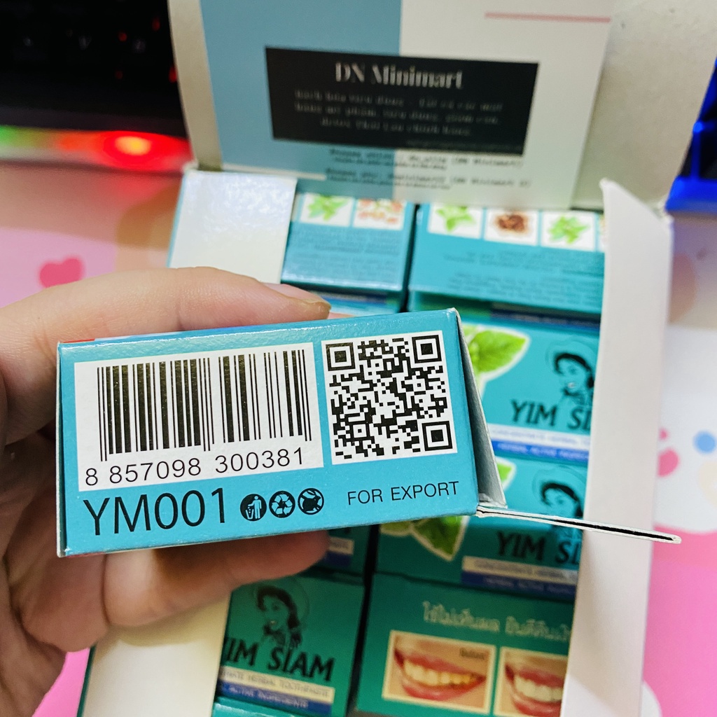 Kem Trắng Răng Yim Siam Thái Lan 25g