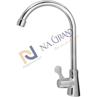 Vòi rửa chén lạnh đồng thau mạ bóng Crome và Niken cao cấp N-5010, vòi rửa bát lạnh,vòi chén lạnh,vòi bát lạnh