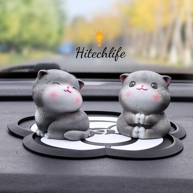 Phụ Kiện Trang Trí Xe Hơi Bộ Mèo Mika Trang Trí Taplo Ô Tô, Bàn Làm Việc Bàn Học Cực Ngộ Nghĩnh - Phụ Kiện Oto Đẹp | BigBuy360 - bigbuy360.vn