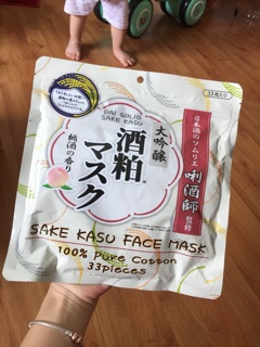 Mặt nạ sake kasu face mask