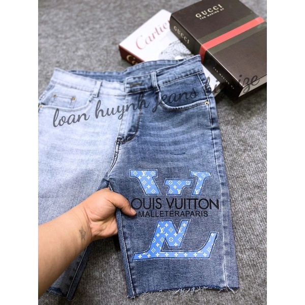 Quần jean ngố / lửng BIG SIZE lưng cao, co dãn mạnh rách kiểu đẹp LV