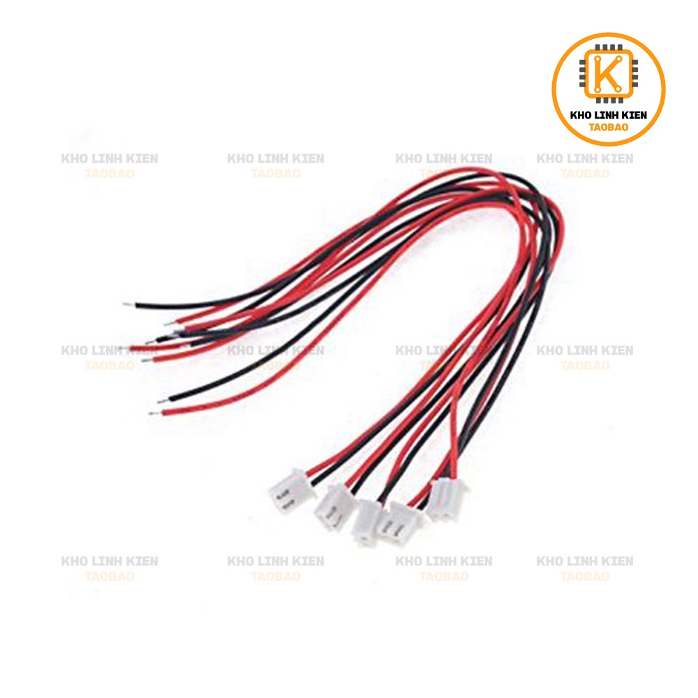 Dây Đỏ Đen 2P XH2.54-2P 20CM