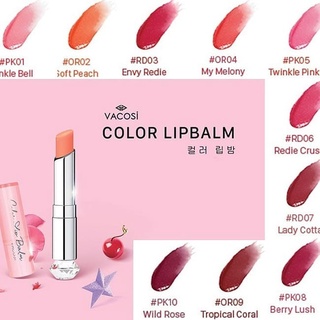 Son dưỡng có màu Vacosi Natural Studio Color Lipbalm