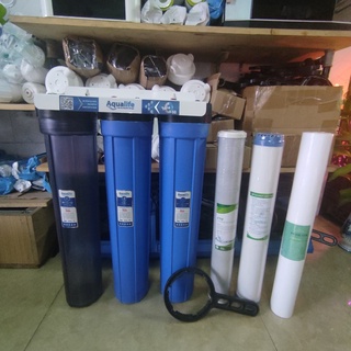 Bộ lọc thô 3 cấp 20 inch chất lượng cao