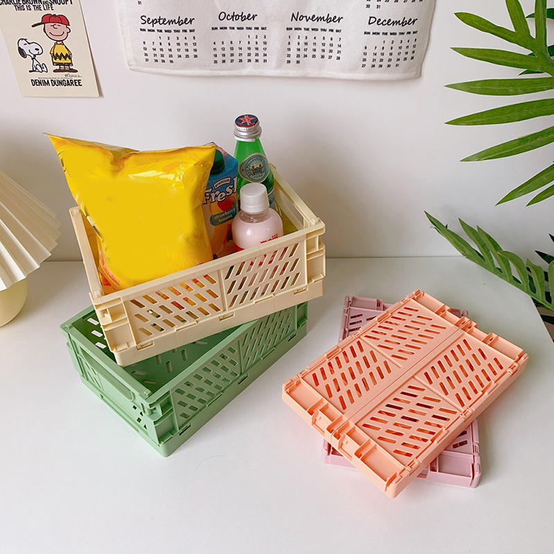 Rổ Nhựa Đựng Đồ Đa Năng Dạng Gập Tiện Dụng