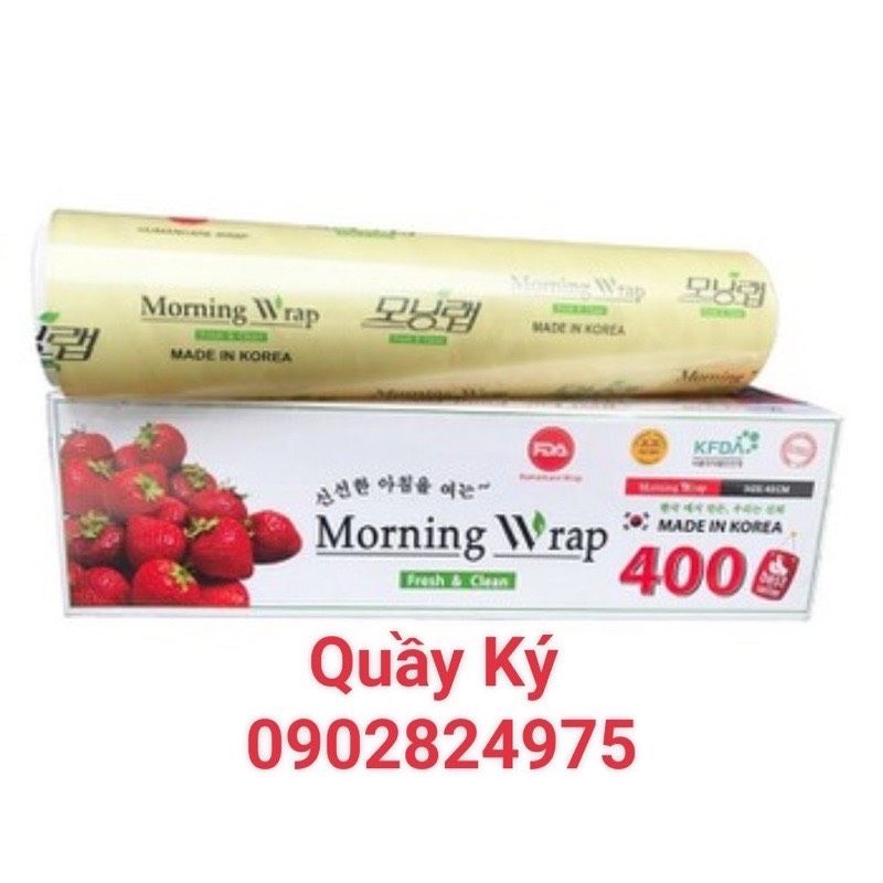 Màng bọc thực phẩm PVC Morning Wrap