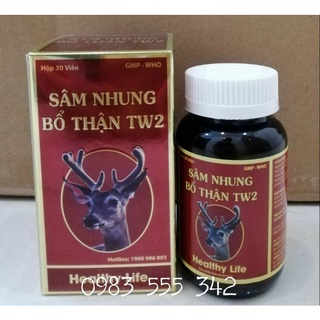 Sâm nhung bổ thận TW2 bổ sung vitamin, bổ thận tráng dương.