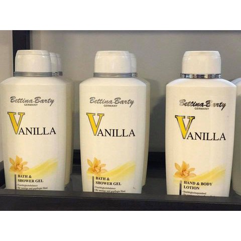 SỮA TẮM VANILLA by BETTINA - BARTY (500ml)