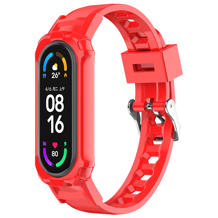 Dây đeo thay thế bằng silicon dành cho đồng hồ thông minh Xiaomi Mi Band 6/5/4/3