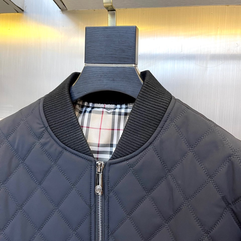 Áo khoác bomber nam thời trang cao cấp Burberry BBR cá tính và trẻ trung