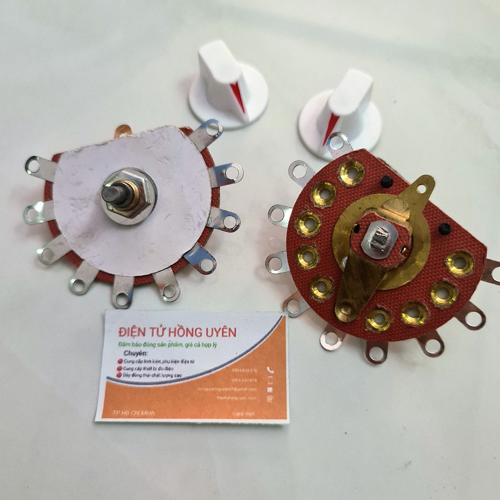 Công tắc 4 chấu /6 chấu /10 chấu chuyên dùng cho máy cơ, sạc acquy, công tắc chuyển chế độ nước