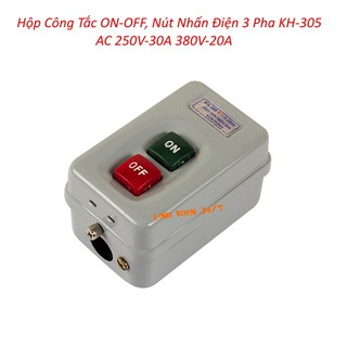 Công Tắc Điện 3 Pha Cho Thiết Bị Điện KH-305 AC 250V-30A 380V-20A