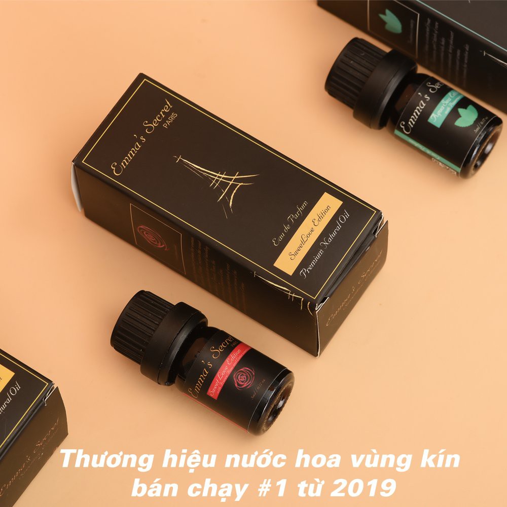  Nước hoa vùng kín Emma's Secret 10ml tặng chai 5ml khác loại