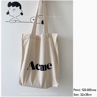 Túi tote “Acme”.