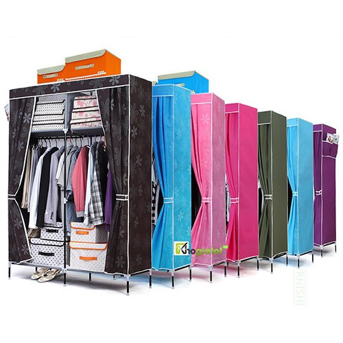 TỦ VẢI XẾP GỌN 3D (2 BUỒNG 6 NGĂN) MT
