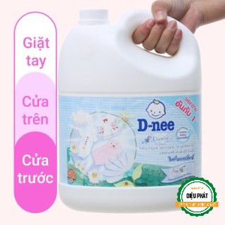 ⚡️ Nước Giặt Cho Bé D-nee Lively Trắng Phấn Thơm Can 3 Lít