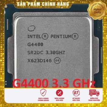 (giá khai trương) bộ vi xử lý máy tính NTEL PENTIUM G4400 3.3Ghz / 3M / LGA 1151 hàng cũ