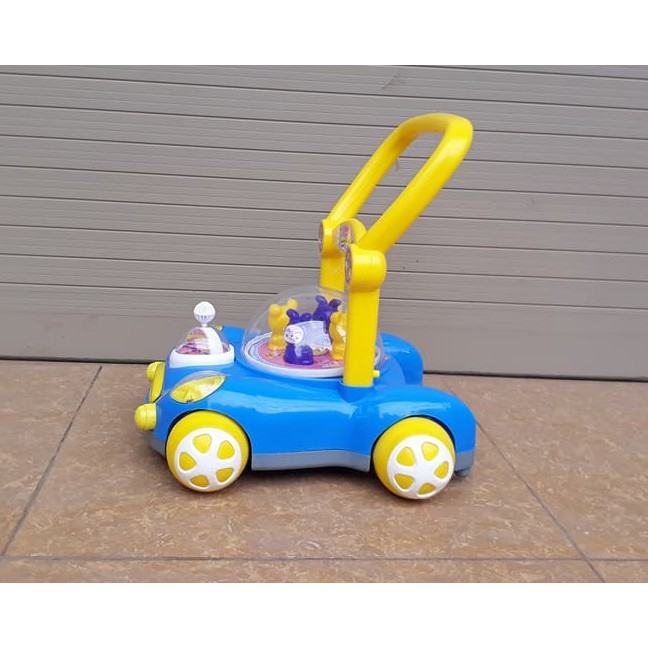 [NHẬP TOY30K] Xe tập đi Ôtô hàng Cao cấp (có đèn + nhạc + đồ chơi xoay tròn)