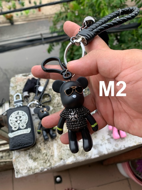 Móc ví keychain/móc khoá Chrome Hearts