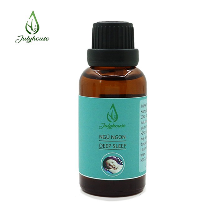 [Chính Hãng] Tinh dầu ngủ ngon deep sleep 30ml JULYHOUSE