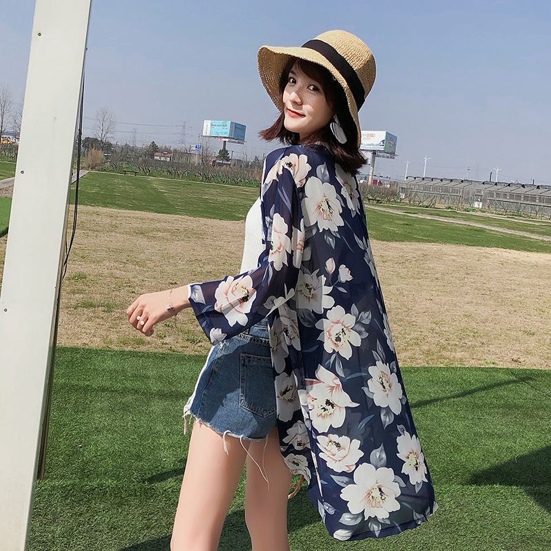 Áo khoác nữ cardigan chiffon chống nắng