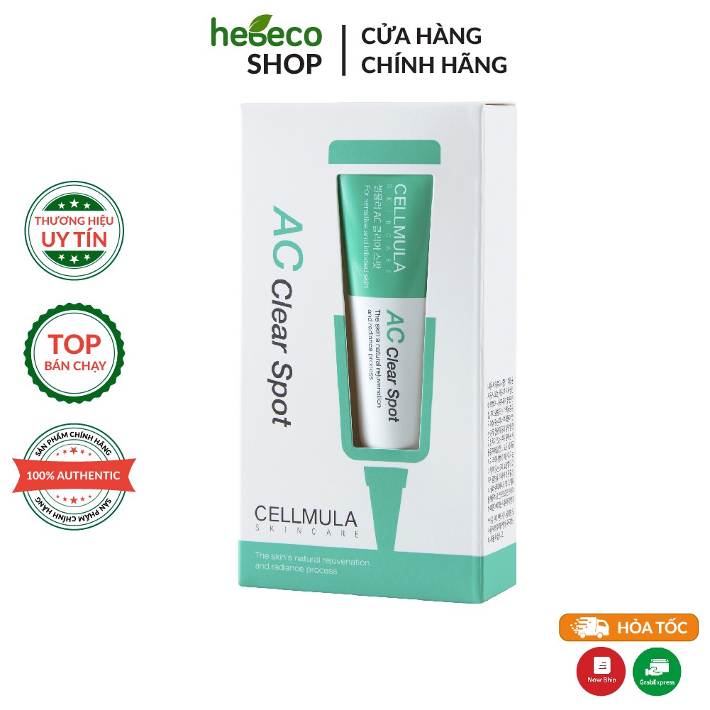 [CHÍNH HÃNG ĐỘC QUYỀN] Kem chấm mụn cellmula ac clear spot