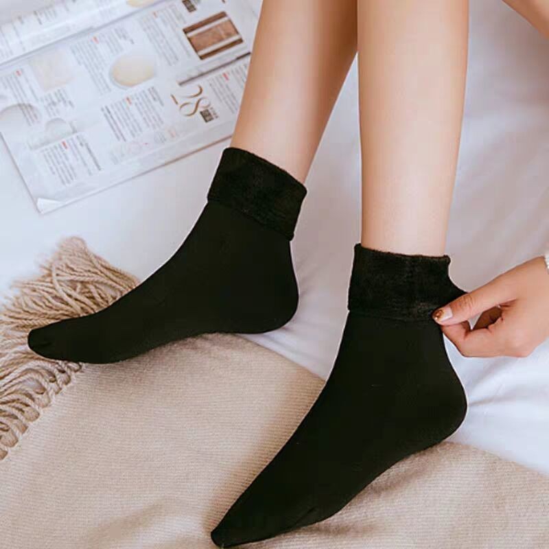 Tất lót lông cừu dành cho nữ siêu ấm giữ nhiệt; T28 - MOZETO