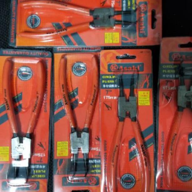 Kềm mở phe mỏ cong ASAKI