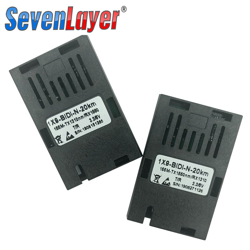 1 Cặp Đầu Nối Chuyển Đổi  155M SC BIDI 20km 1 * 9 Sang 100M HTB-3100