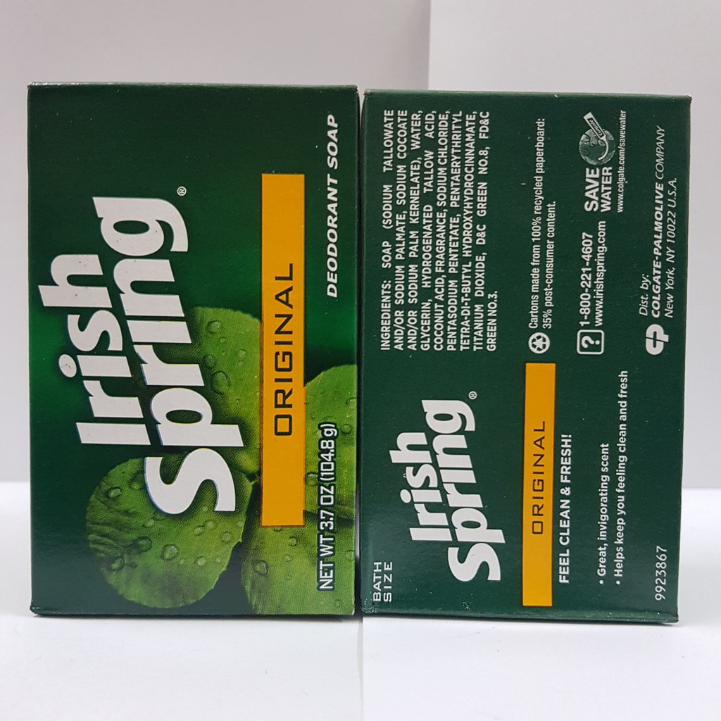 Combo 3 Xà bông tắm Irish Spring Original USA 106.3g | BigBuy360 - bigbuy360.vn