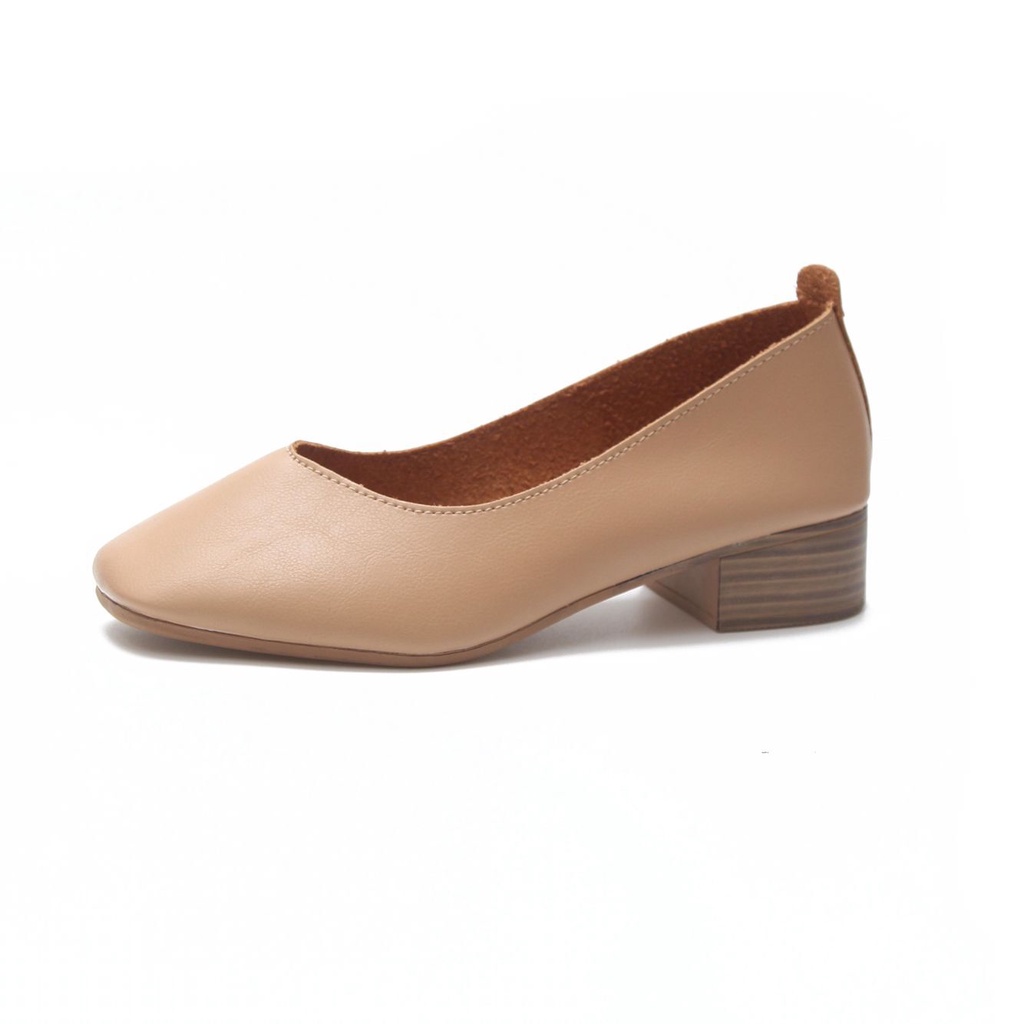 Giày Lười Đế Mềm Mũi Vuông Thời Trang Dành Cho Nữ