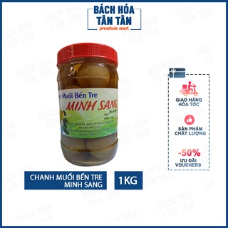 Chanh muối Bến Tre Minh Sang, hũ 1kg