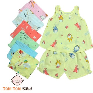 COMBO 3 bộ quần áo bé gái mẫu Nơ Xòe vải tôn, lanh mùa hè mềm, mịn, mát - Đồ bộ bé gái